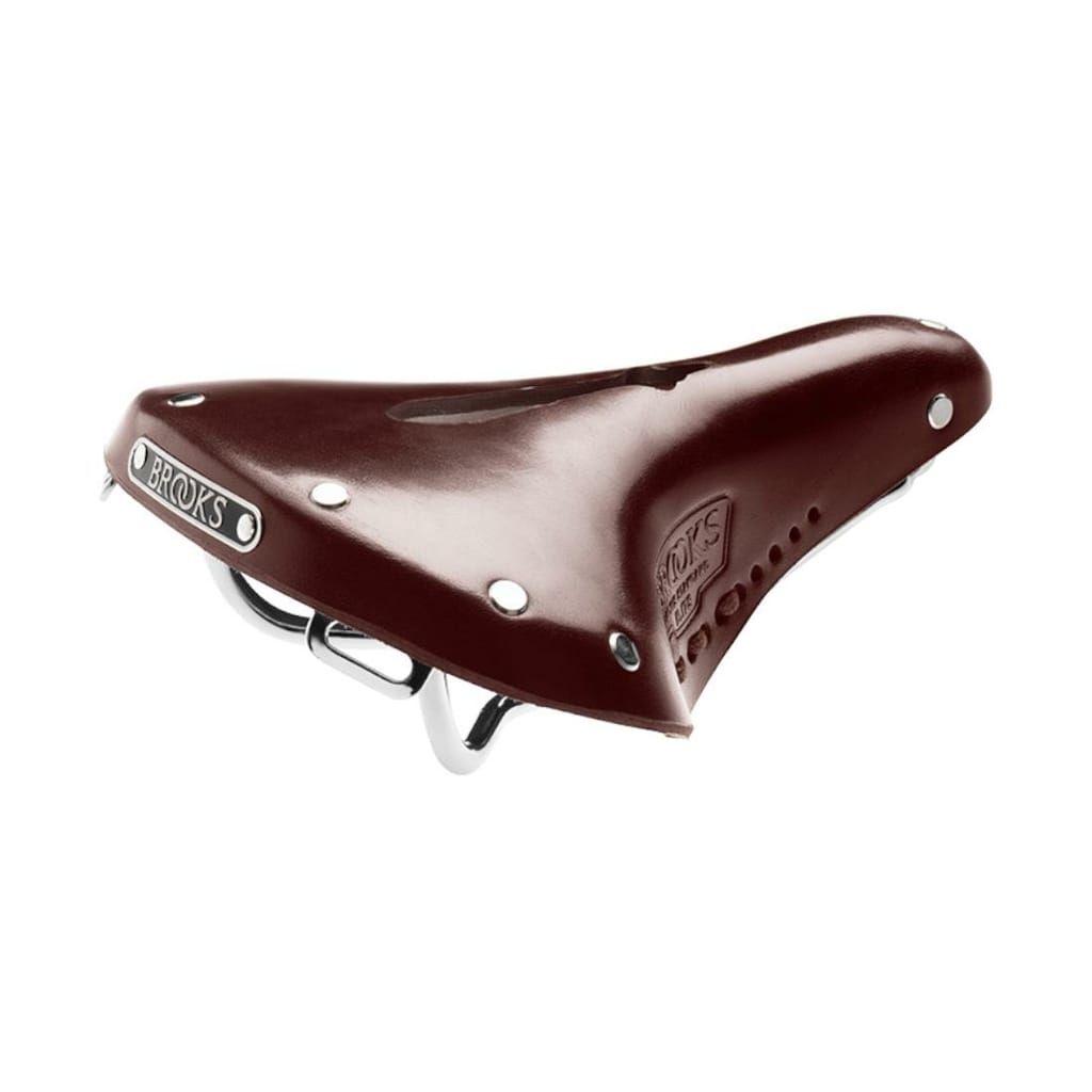 Brooks England Marron B17 Short Carved - Antic Brown E