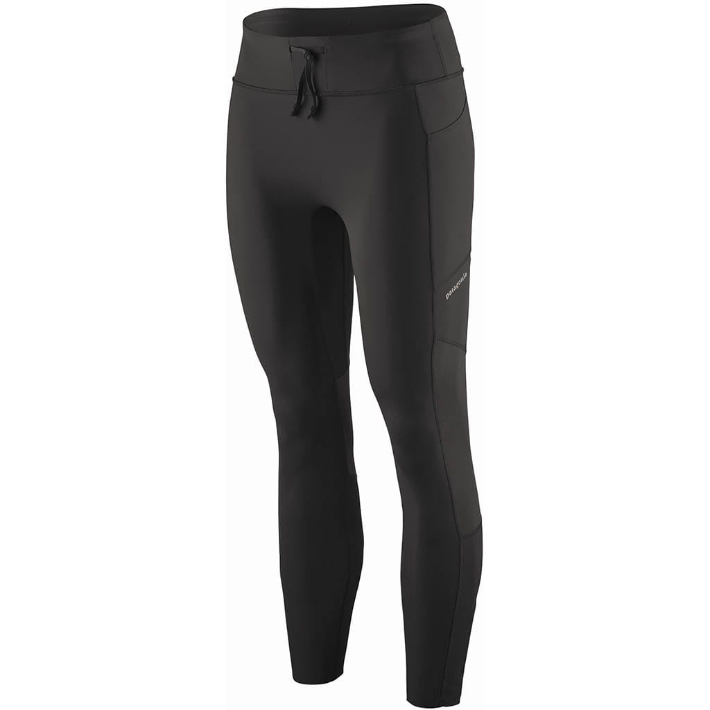 Patagonia Noir Endless Run 7/8 Tights Donne Nero