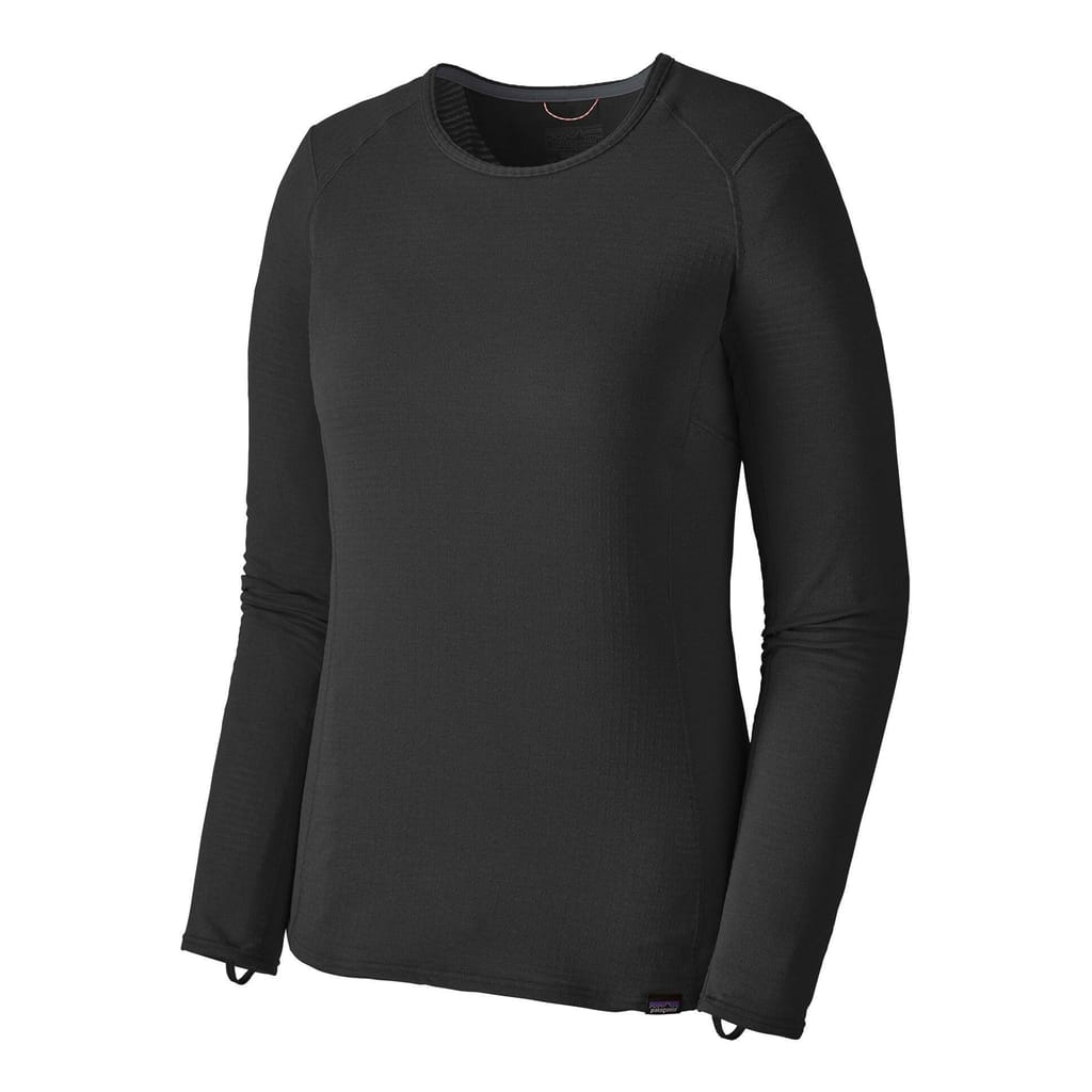 Patagonia Women's Noir Capilene Thermal Weight Crew Black