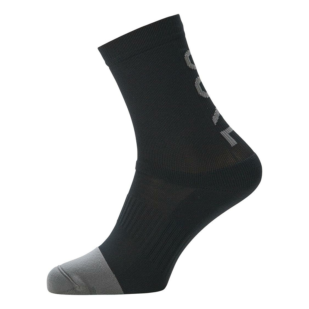 Gore Wear Noir Mid Brand Socks Man Black