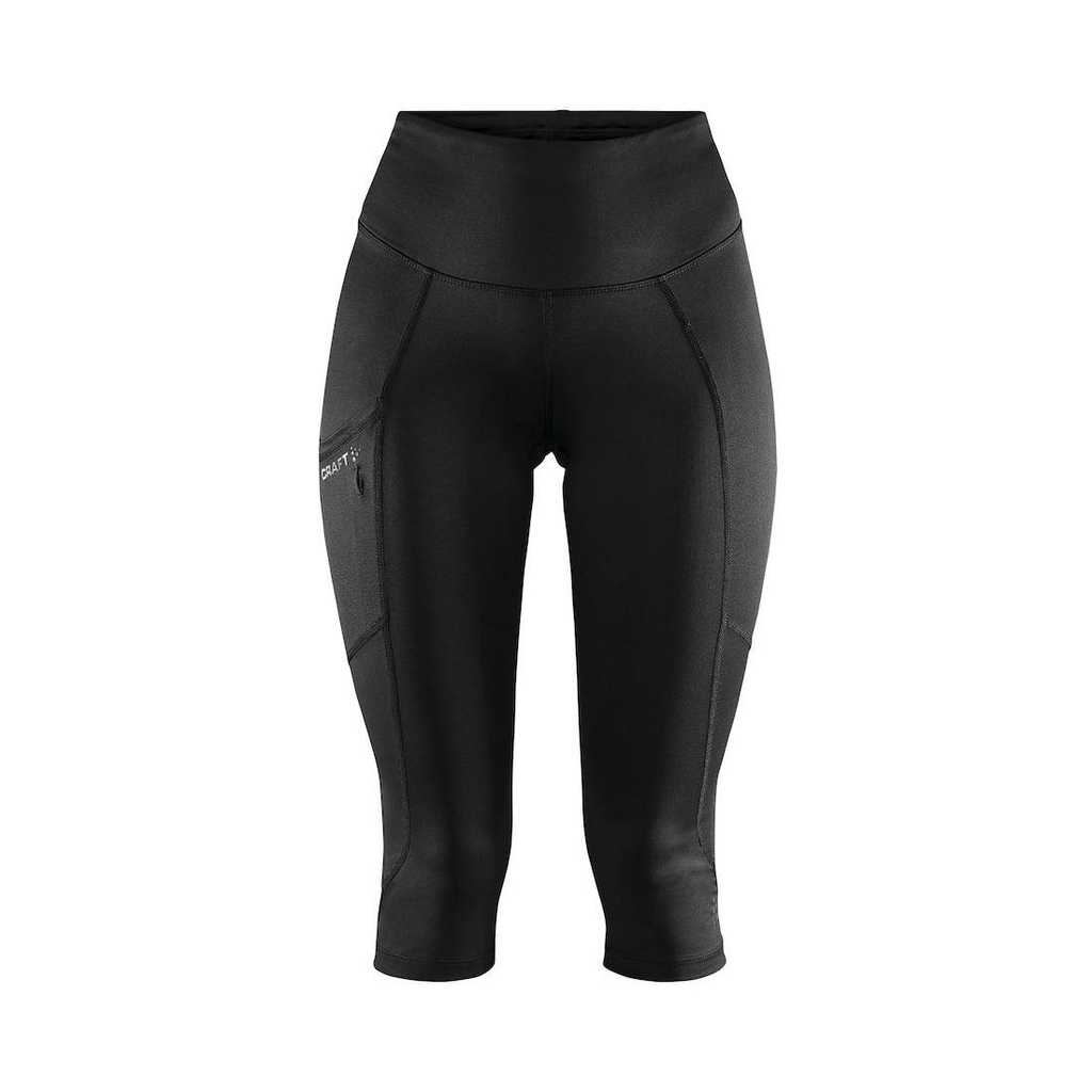 Craft Women's Noir Adv Essence Capri Tights Black