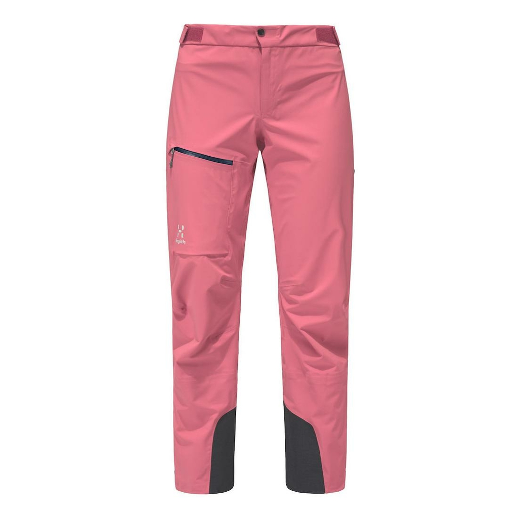Haglofs lim touring proof pant pink: women's model pants