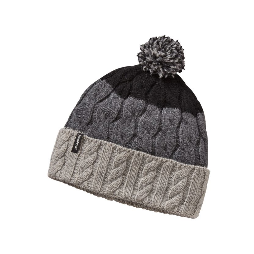 Patagonia Pom Beanie Femme Noir