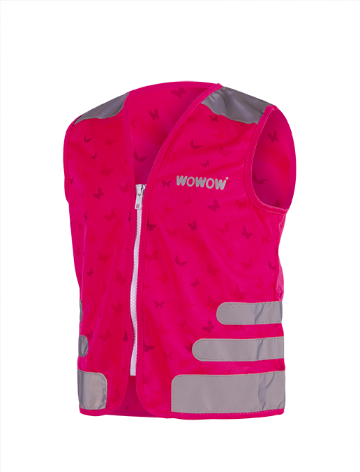 Wowow Magenta Gilet Rã©Flã©Chissant Enfant Nutty Man