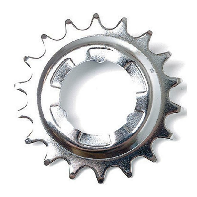 Shimano Argentã© Pignon 20D Pour Moyeu Vitesses Intã©Grã©Es Silver