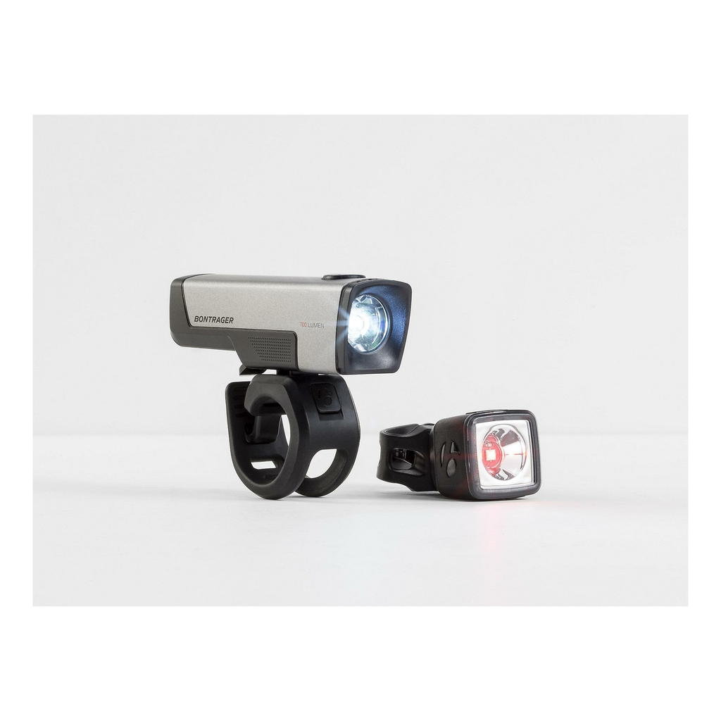 Bontrager Argentã© Eclairages Ion Comp R+Flare R Silver