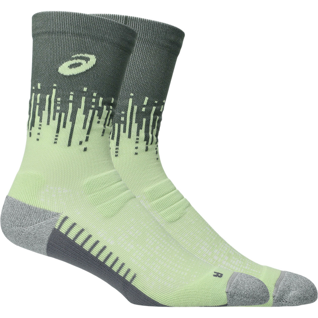 Asics Vert Performance Run Sock Crew Green