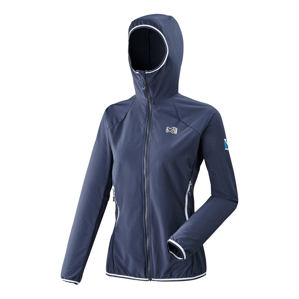 Millet Women's Bleu Trilogy Cordura Hoodie Blue