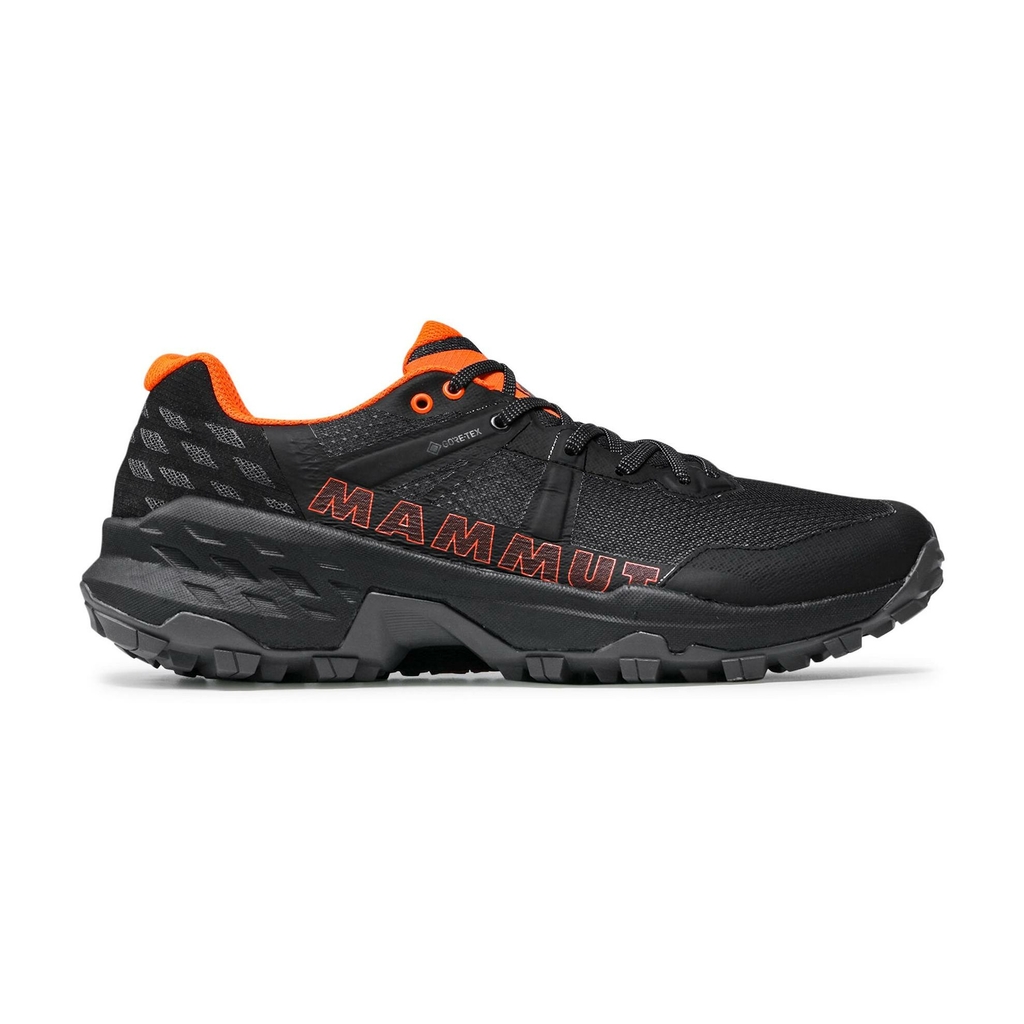 Mammut Sertig II Low Gore Tex Black Vibrant Orange Lepape