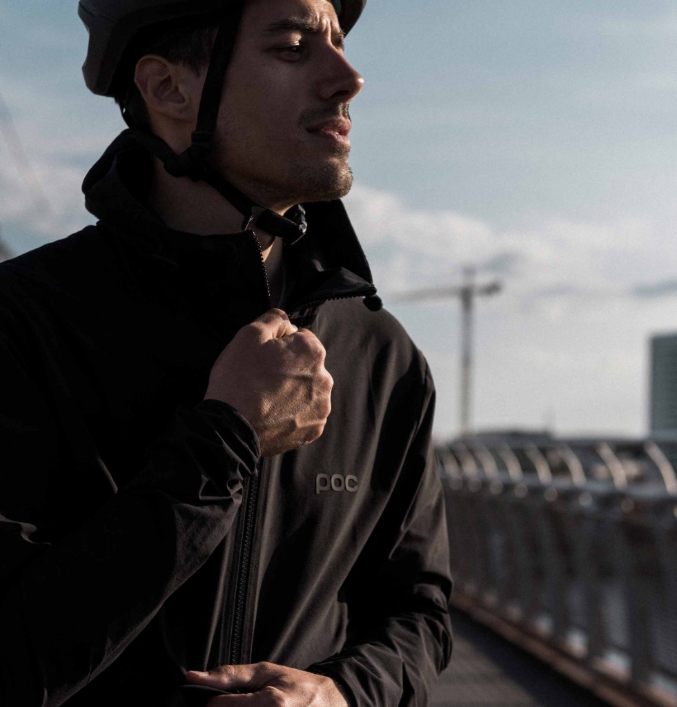 Poc m transcend jacket uranium black black: jacket model man - Main Image