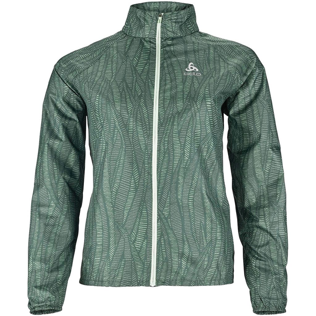 Odlo Women's Vert Veste Zeroweight Print Green