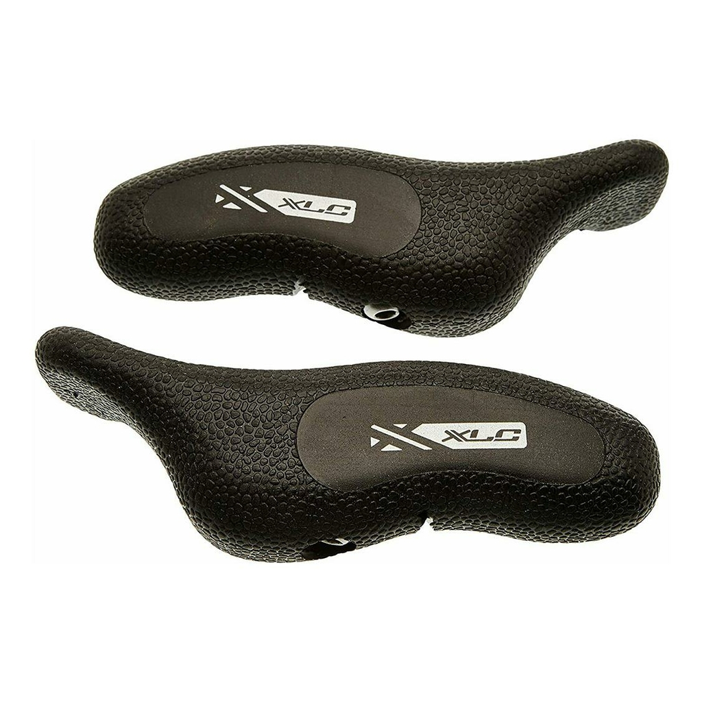 Xlc Unisex Noir Embouts Ergonomiques 125Mm Aluminium Be-A08 - Image 3