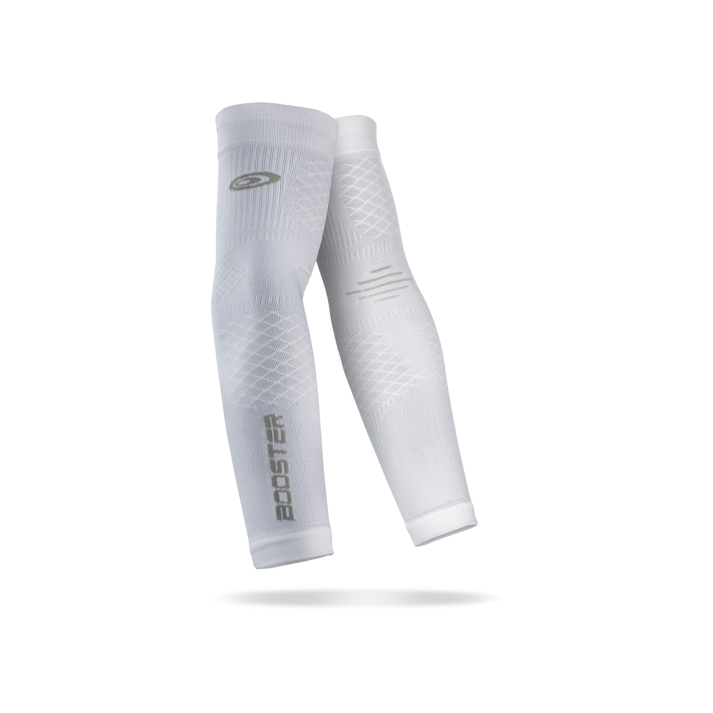 Bv Sport Blanc Manchette Compression Booster White