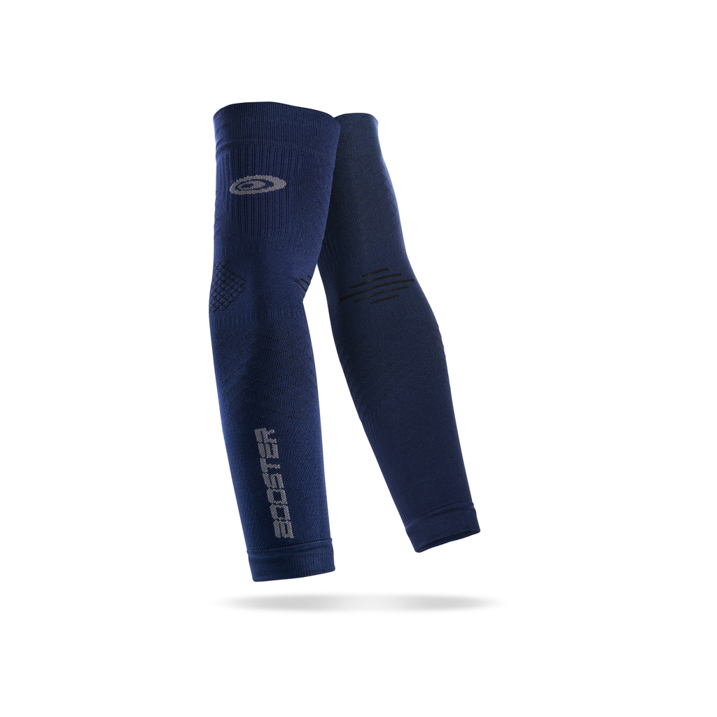 Bv Sport Bleu Marine Manchette Compression Booster Navy Blue