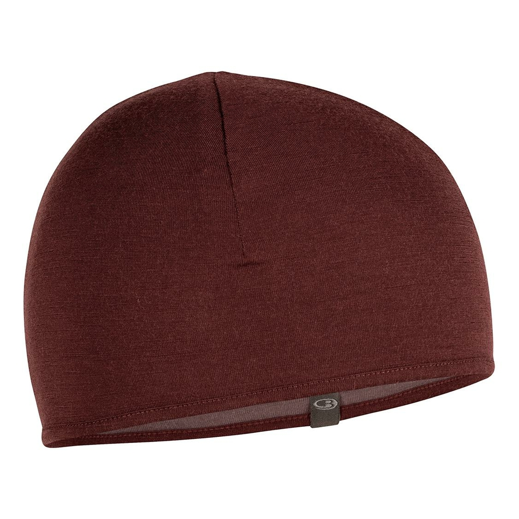 Icebreaker Pocket Hat Burgundy Pope