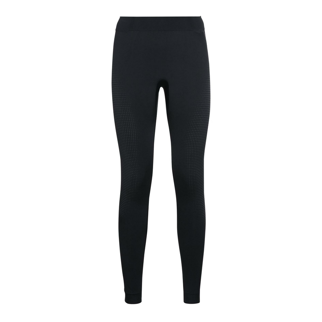Odlo Women's Noir Base Layer Bottom Long Performance Warm Eco Black