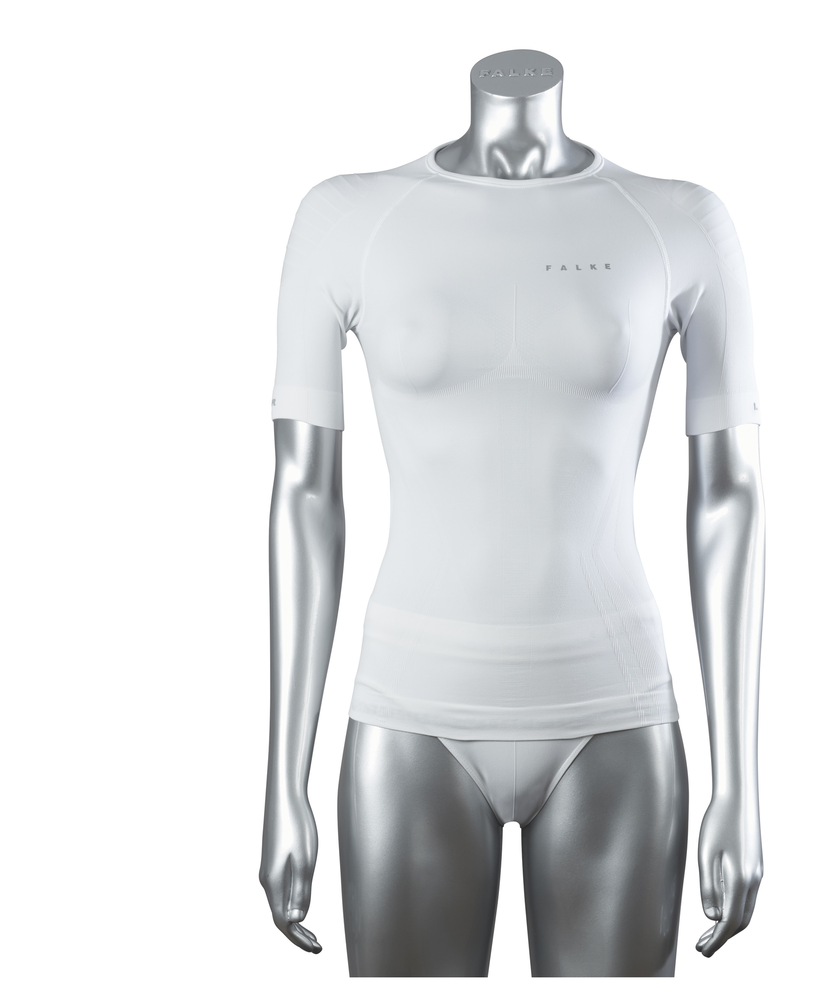 Falke Women's Blanc Athletic Short Sleeve Shirt White