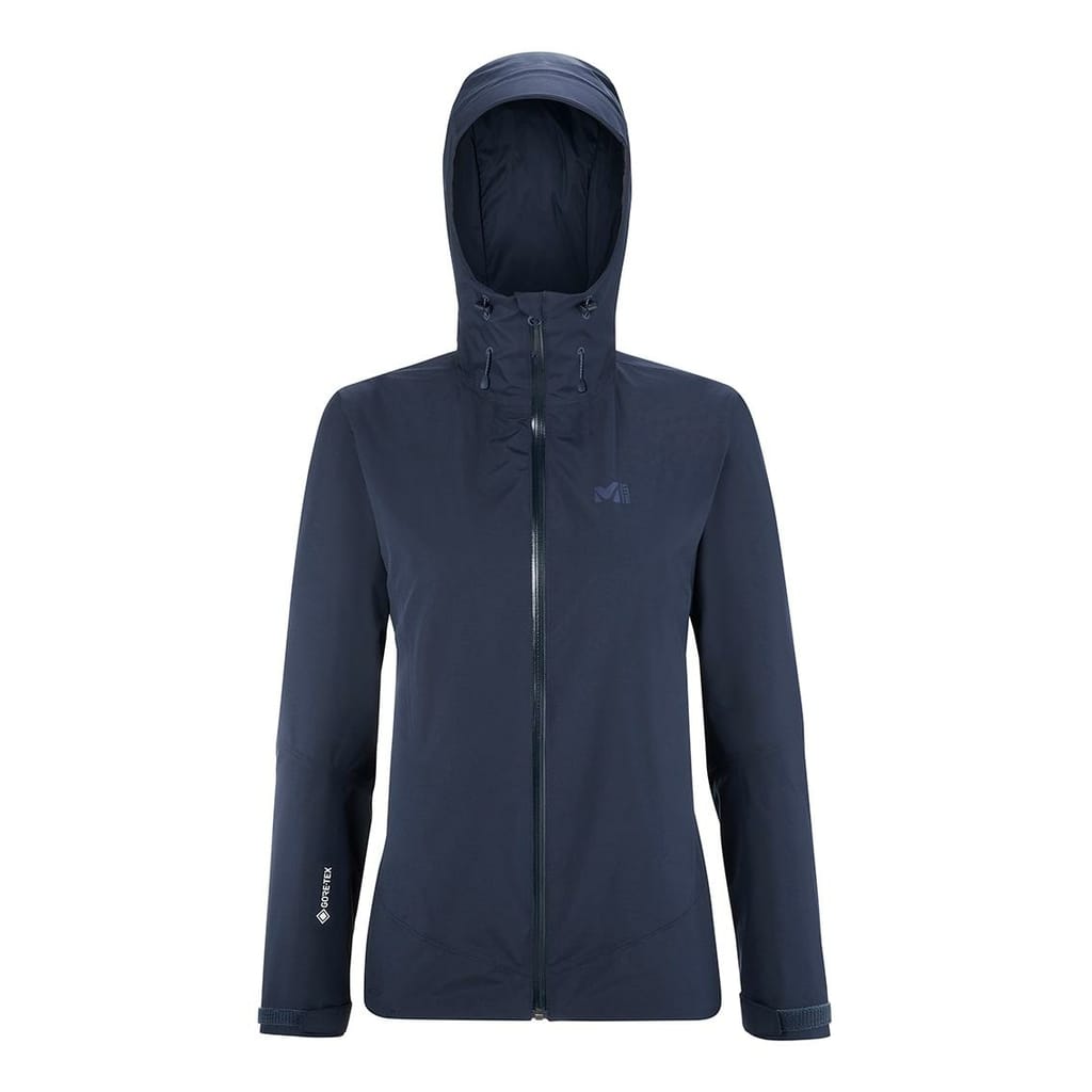 Millet Women's Bleu Foncã© Grands Montets Tee-Shirt Ii Gore-Tex Jacket Dark Blue