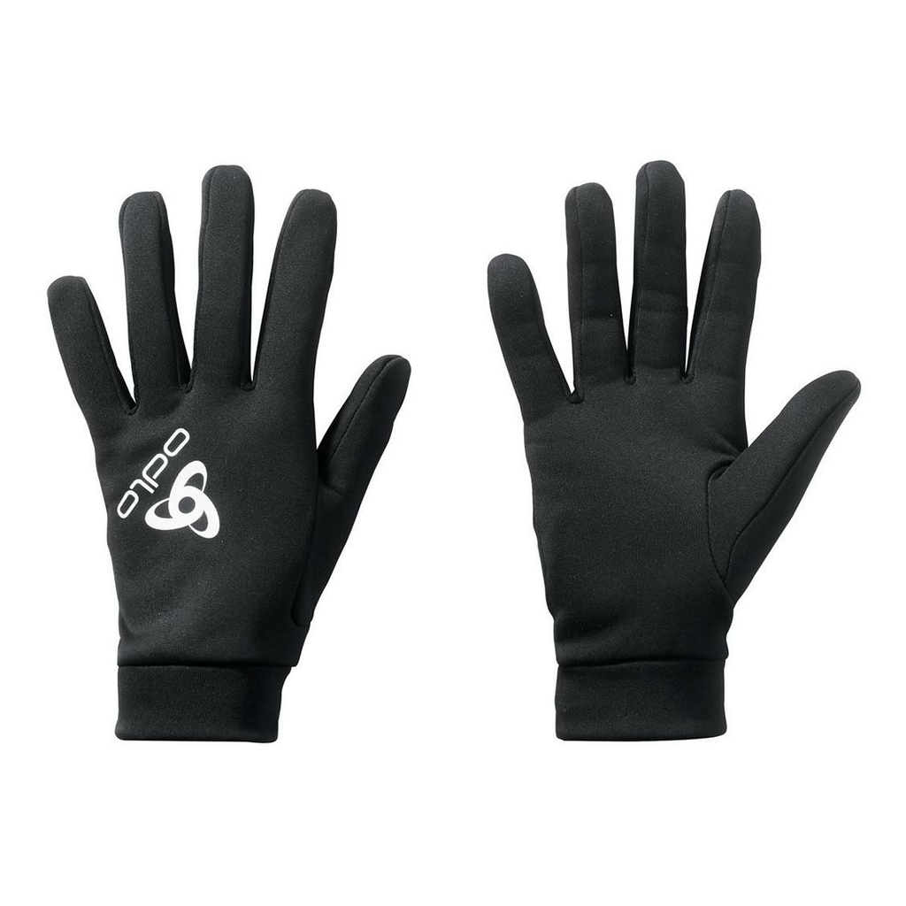 Odlo Noir Gloves Stretchfleece Liner Eco Black