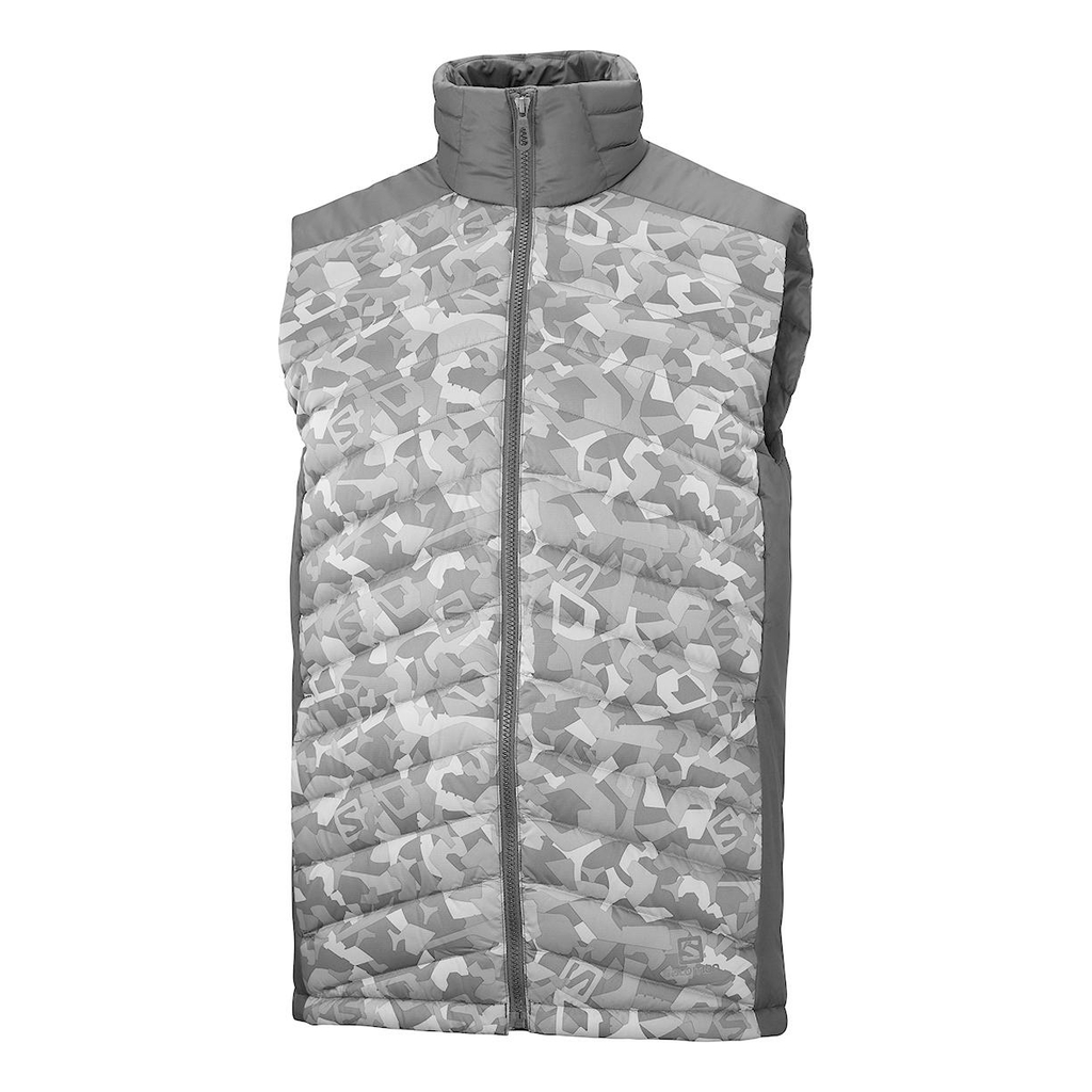 Salomon Gris Essential Xwarm Down Man Gray