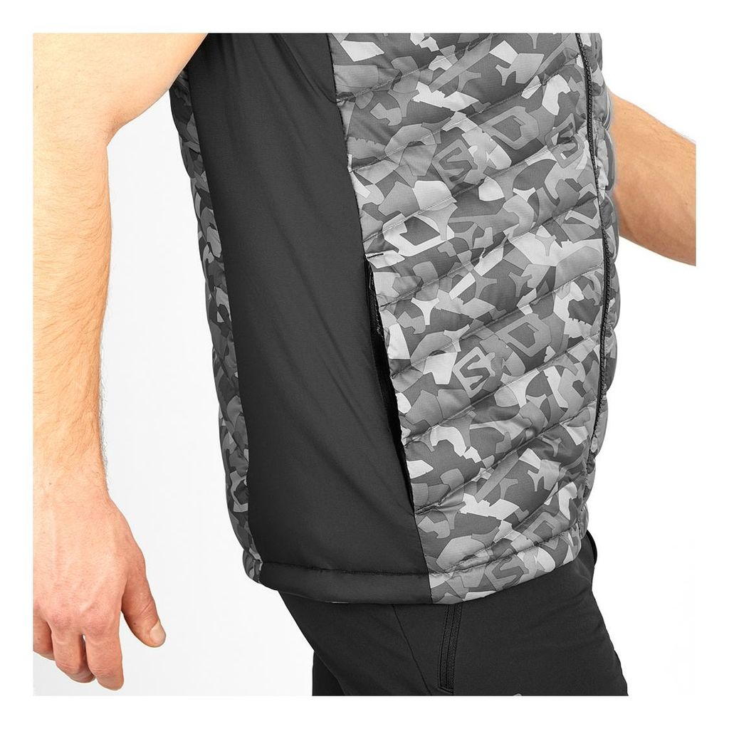 Salomon Essential XWarm Down Homme Gris