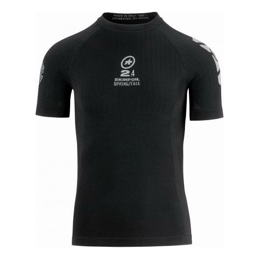 Assos spring fall s7 black: first layer unisex model