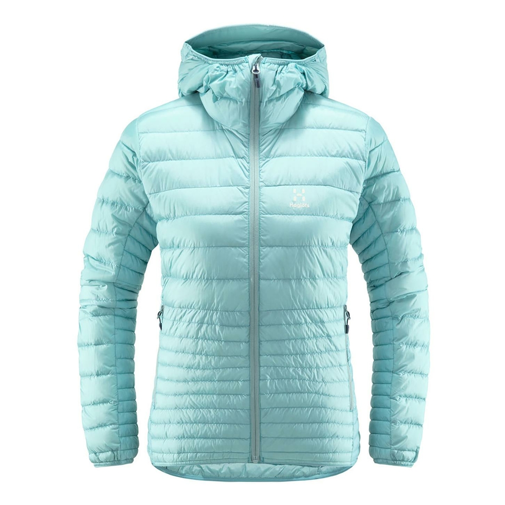 Haglofs Women's Bleu Ciel Micro Nordic Down Hood Sky Blue