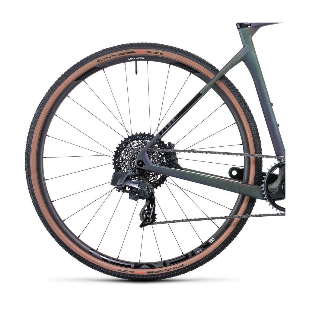 Cube nuroad c62 slt antracite: bici gravel modello da uomo