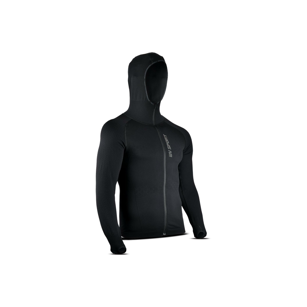 Bv Sport Noir Rtech Evo 2 Hoodie Man Black