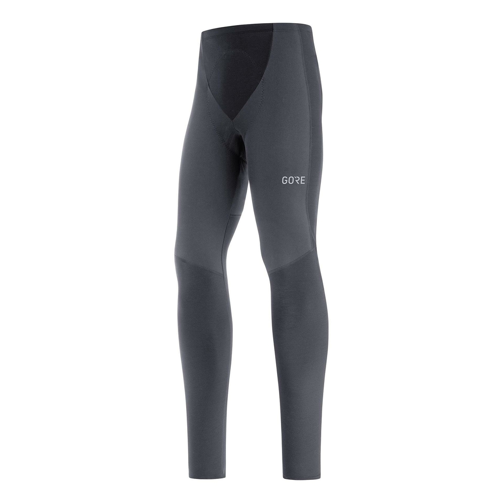 Gore Wear Noir C3 Partial Infinium Thermo Tights + Black Man Black
