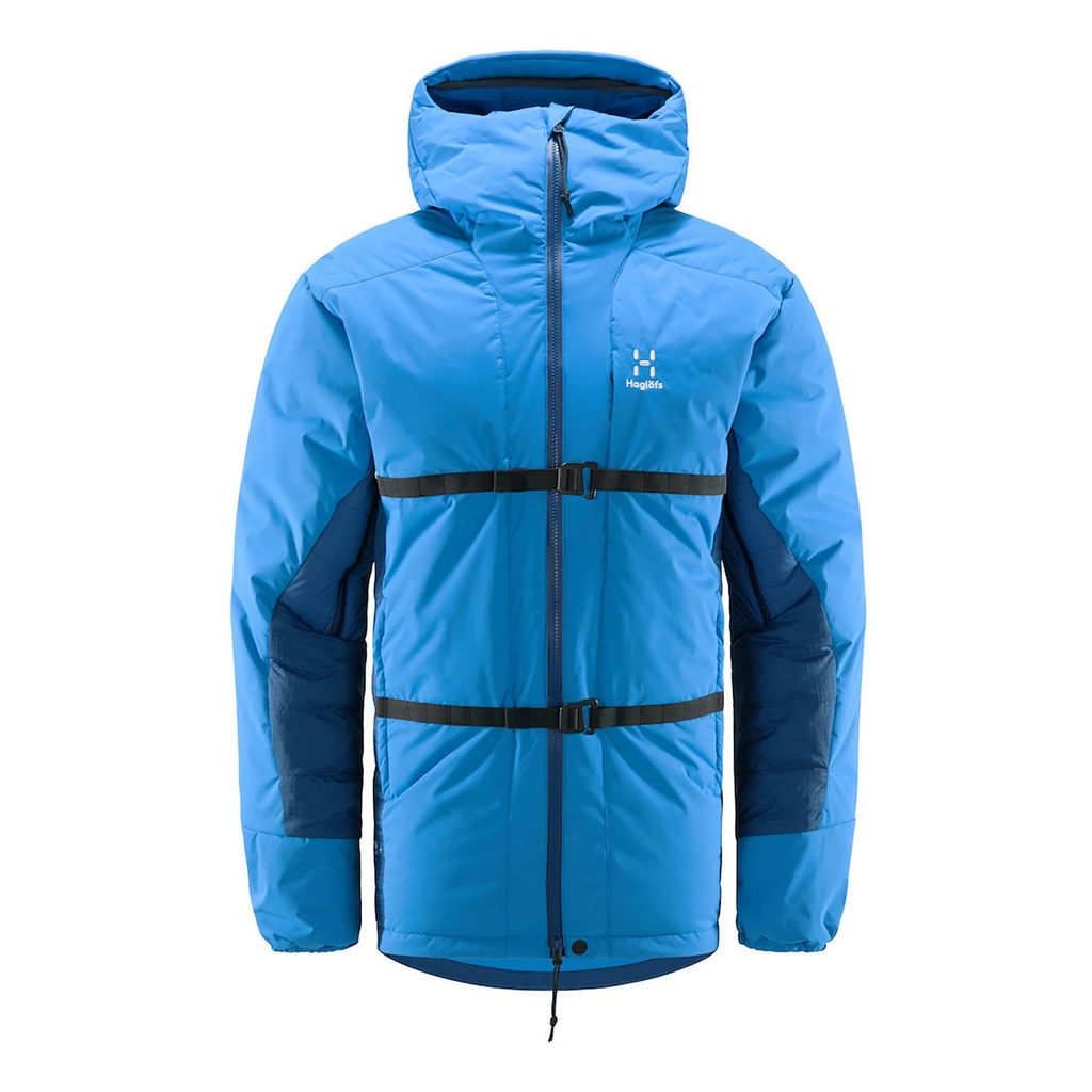 Haglofs nordic expedition down hood blue