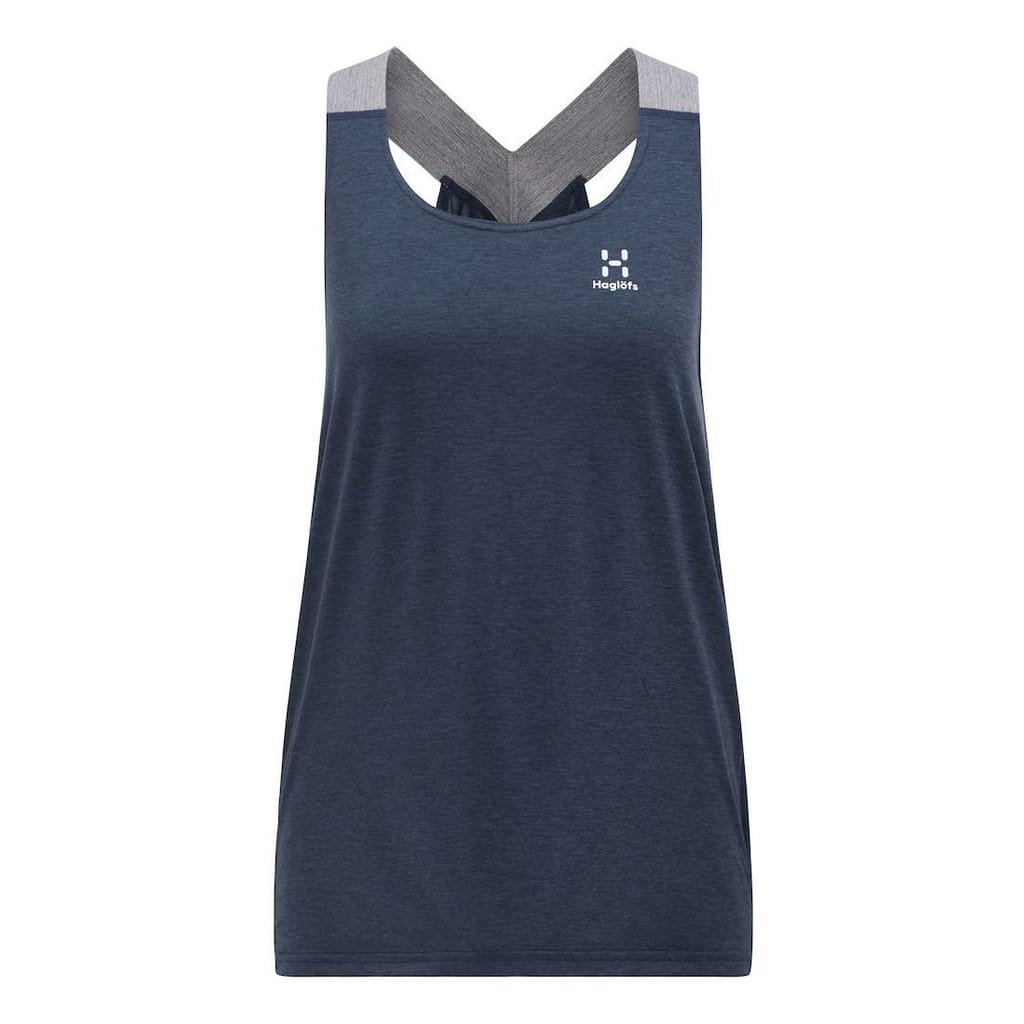 Haglofs Women's Bleu Foncã© Ridge Tank Dark Blue