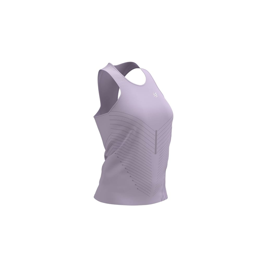 Compressport Women's Lilas Performance Singlet Lilac