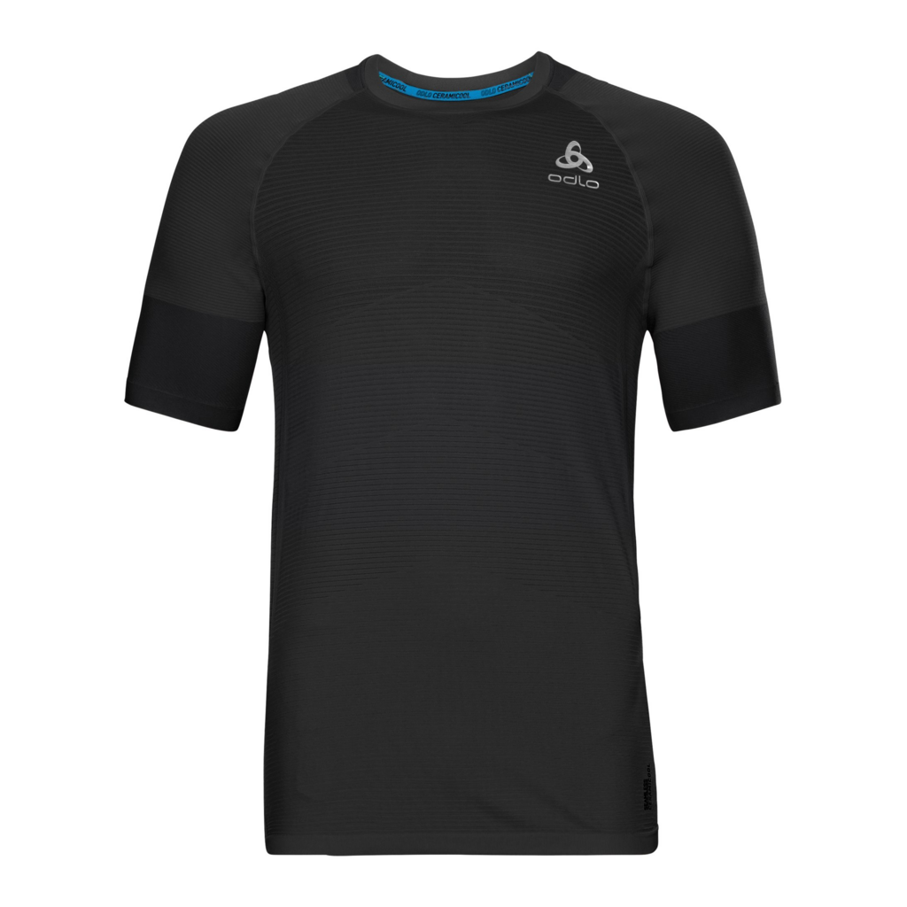 Odlo Women's Noir T-Shirt Manches Courtes Ceramicool Motion Black