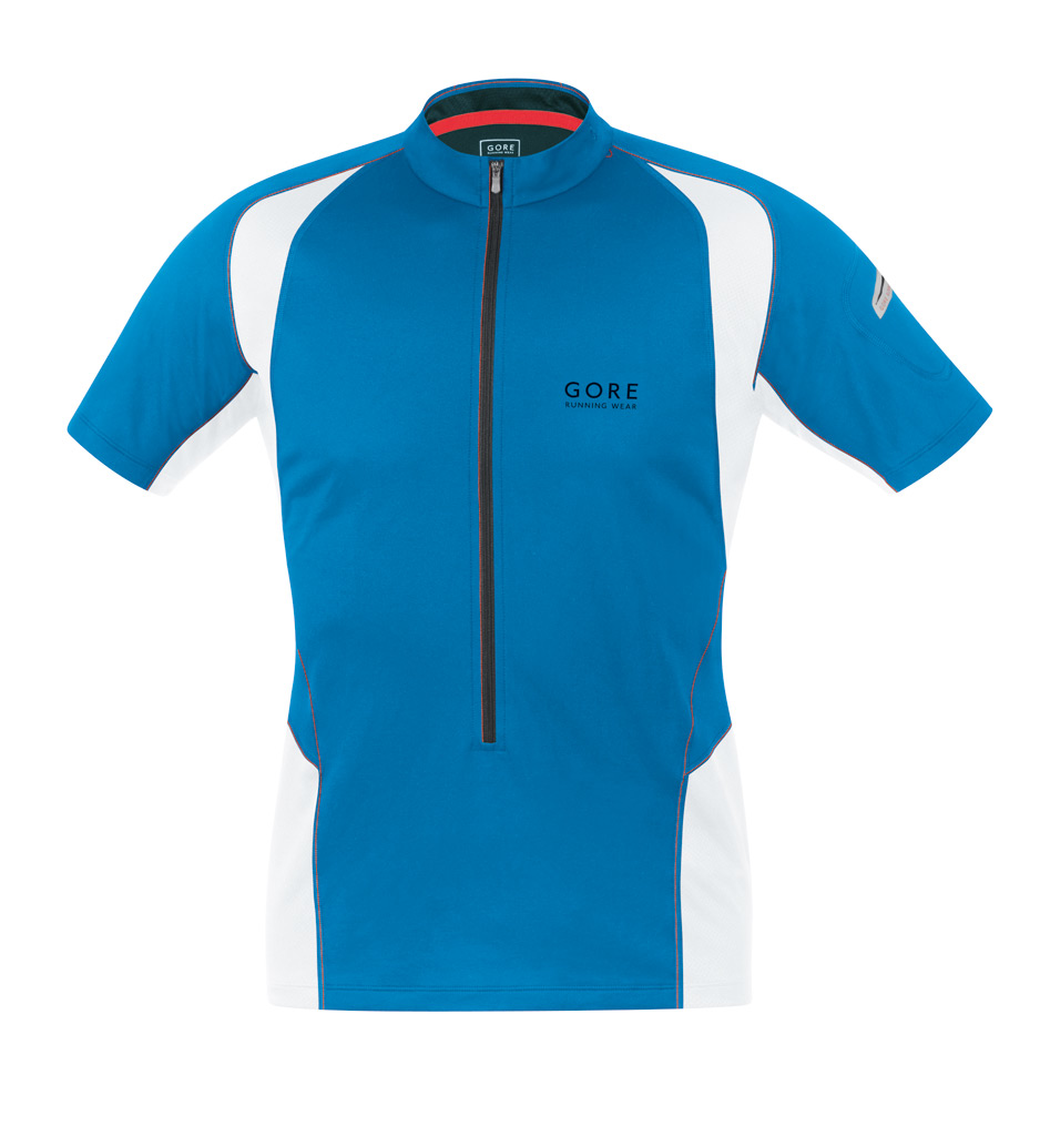 Gore Blanc Maillot Magnitude 2.0 Zip Man White