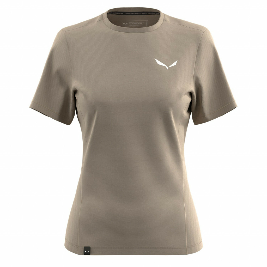Salewa Women's Beige Puez Dry T-Shirt