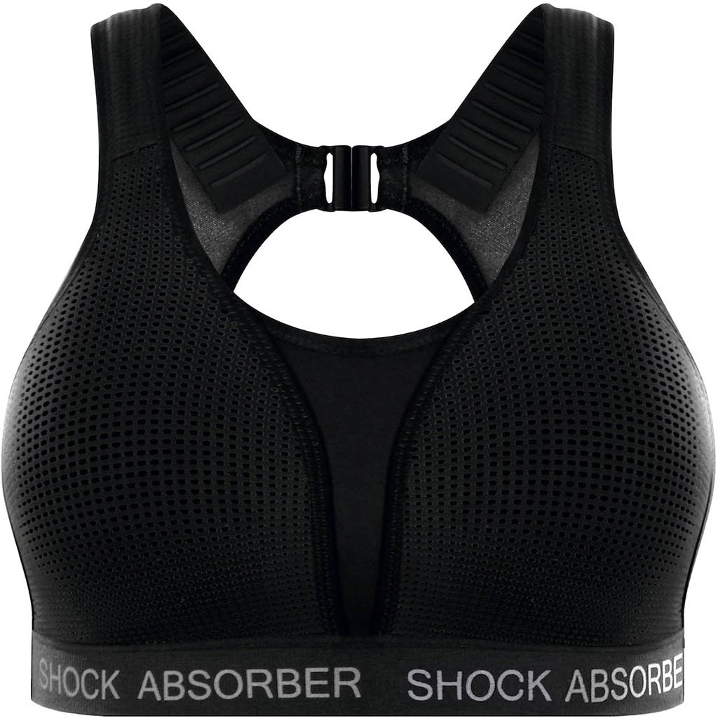 Shock Absorber Women's Noir Ultimate Run Bra Padded Black