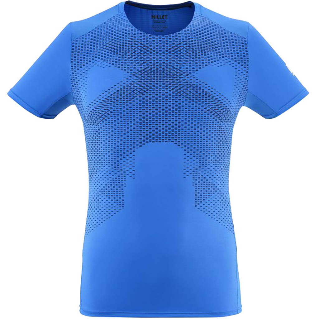 Millet Bleu Intense Tee-Shirt Short Sleeve Man Blue