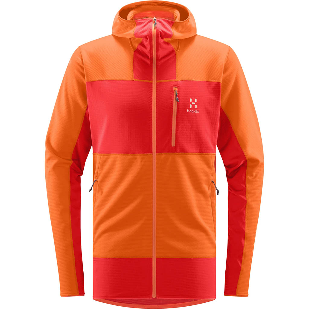 Haglofs Orange L.i.m Mid Fast Hood Man