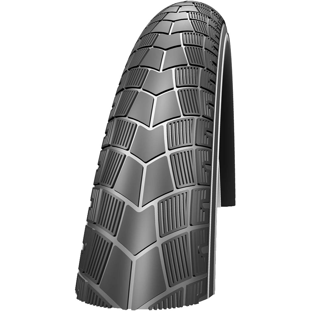 Schwalbe Noir Pneu Big Apple 20ÂX2.00 R-Guard Rigide Black