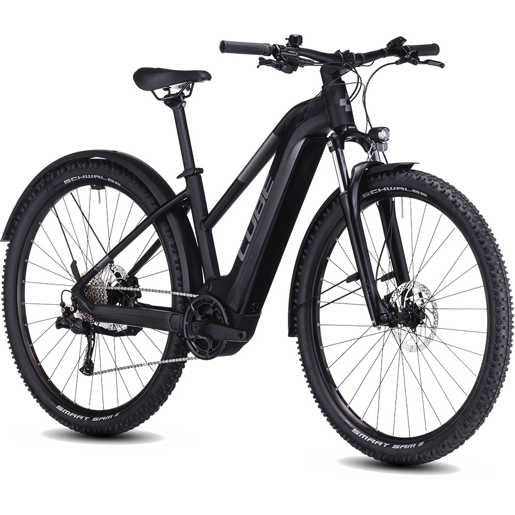 Cube Reaction Hybrid Performance 625 Allroad black men s electric mountain bike