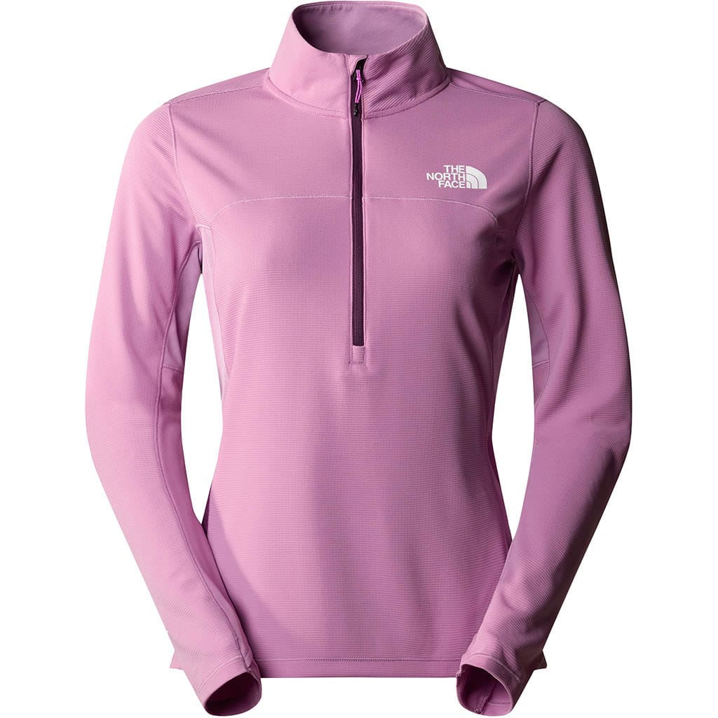 The North Face Women's Violet Sunriser 1/4 Zip Purple