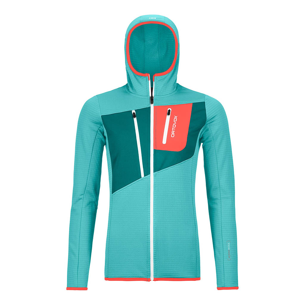 Fleece waterfall jacket store