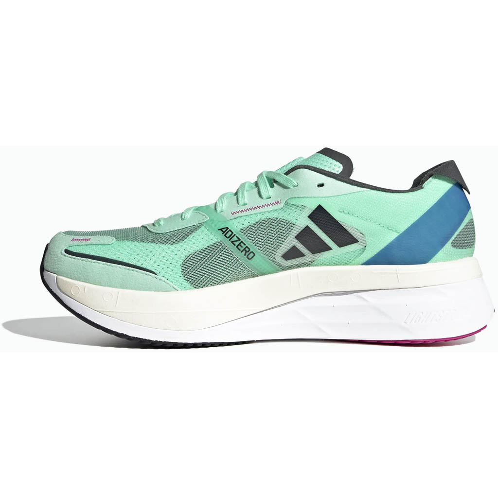 Adidas Adizero Boston 11 verde-blanco-azul: zapatillas de running