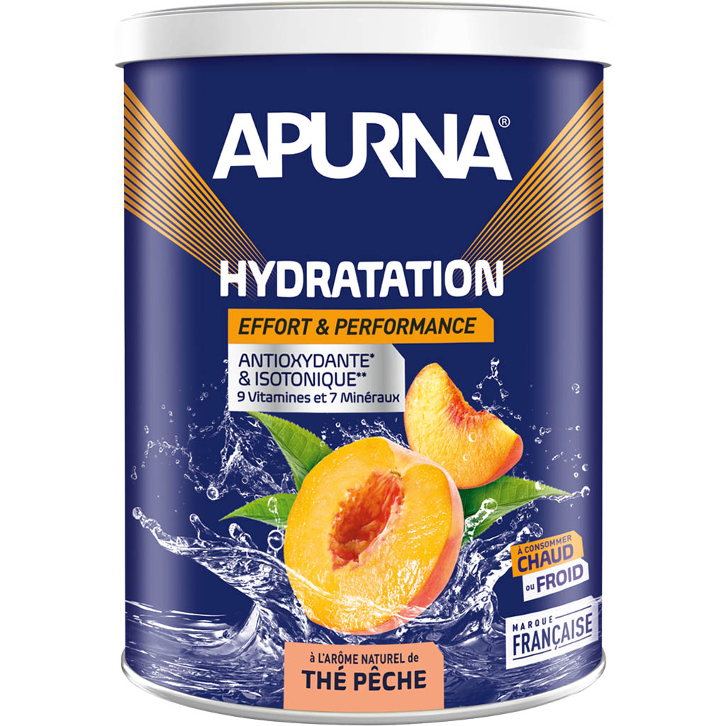 Apurna Bleu Boisson Isotonique Hyd Thé Pêche - Image 2