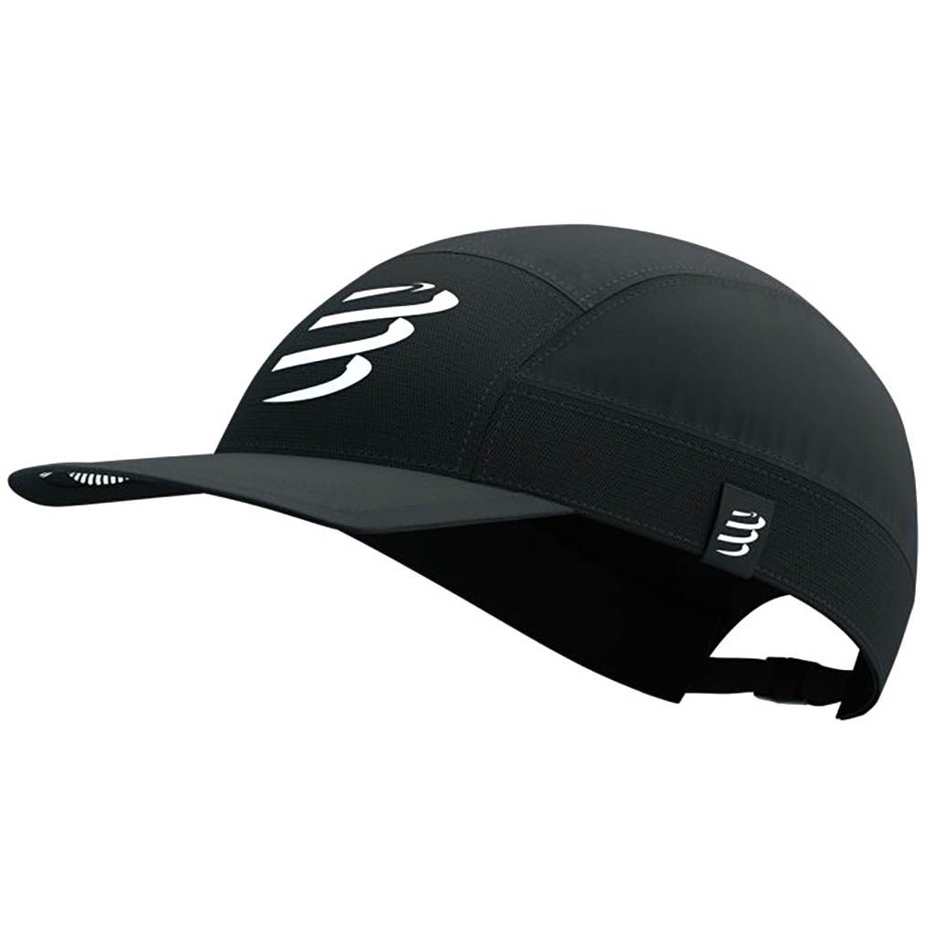 Compressport Noir 5 Panel Light Cap Black