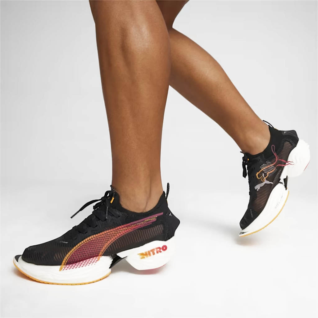 Puma Fast R Nitro Elite Puma Black Sun Stream Sunset Glow Pope