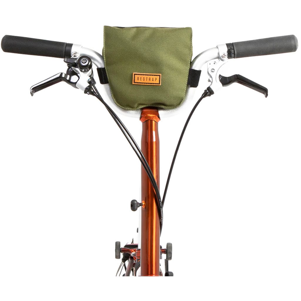Restrap Kaki Brompton M & H Bar Bag - Olive Khaki