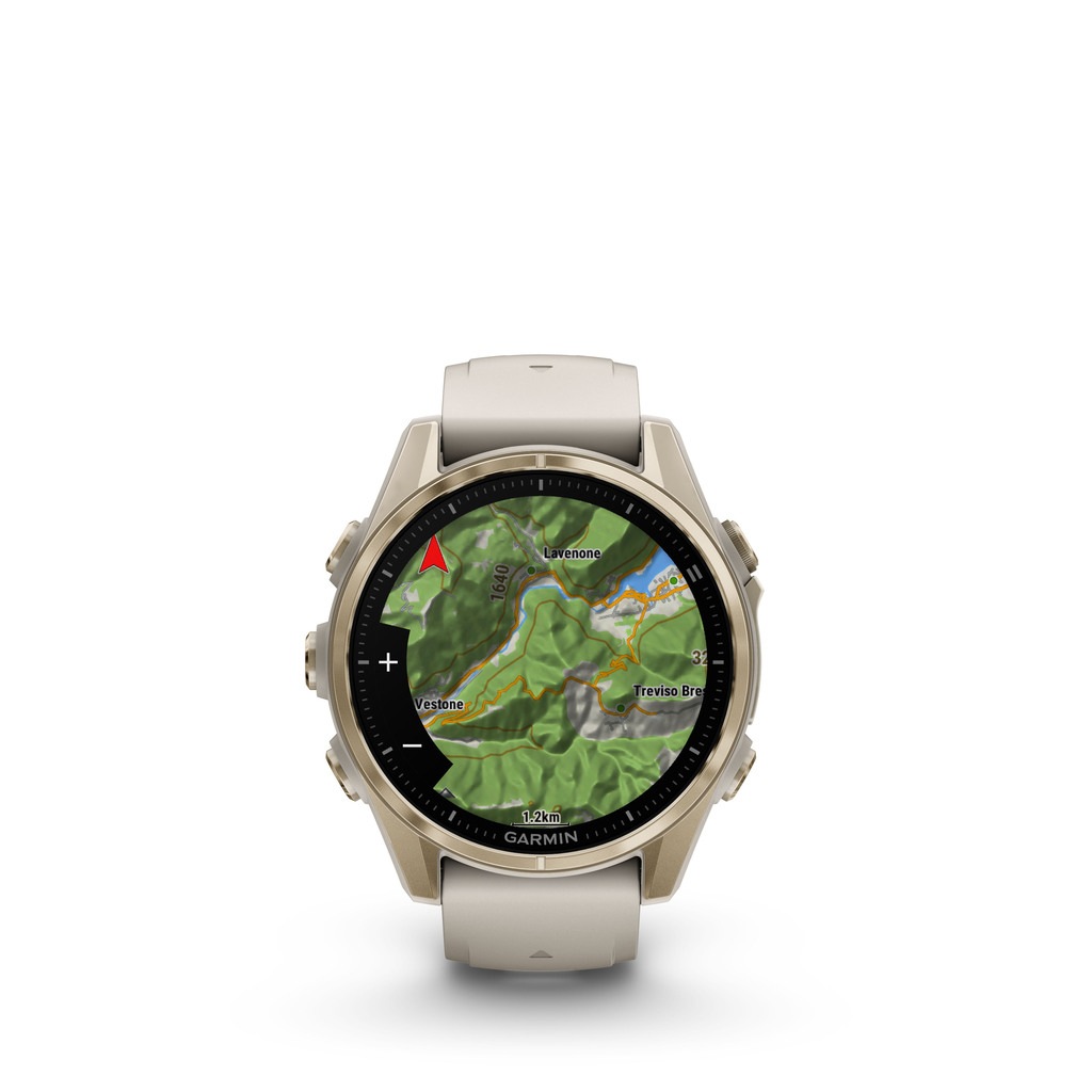 fenix Saphire Amoled 43 mm Soft Gold-gris-garmin Lepape