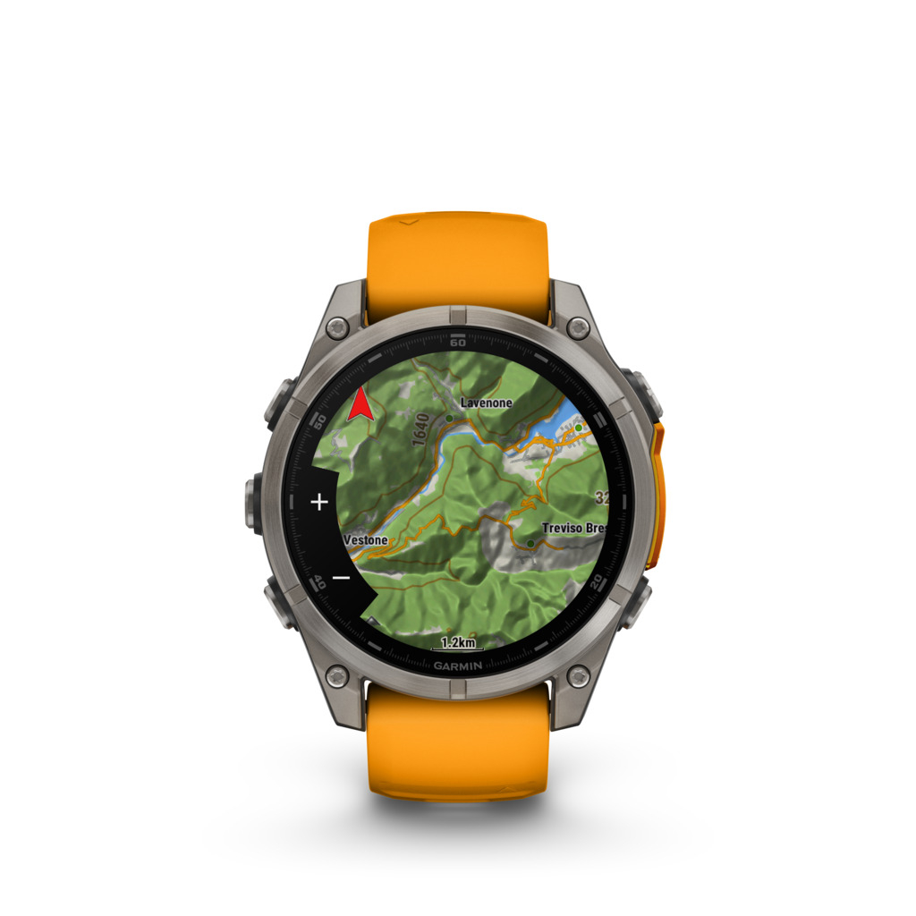 fenix 8 Saphire Amoled Titane 47mm Graphite gris Garmin Lepape